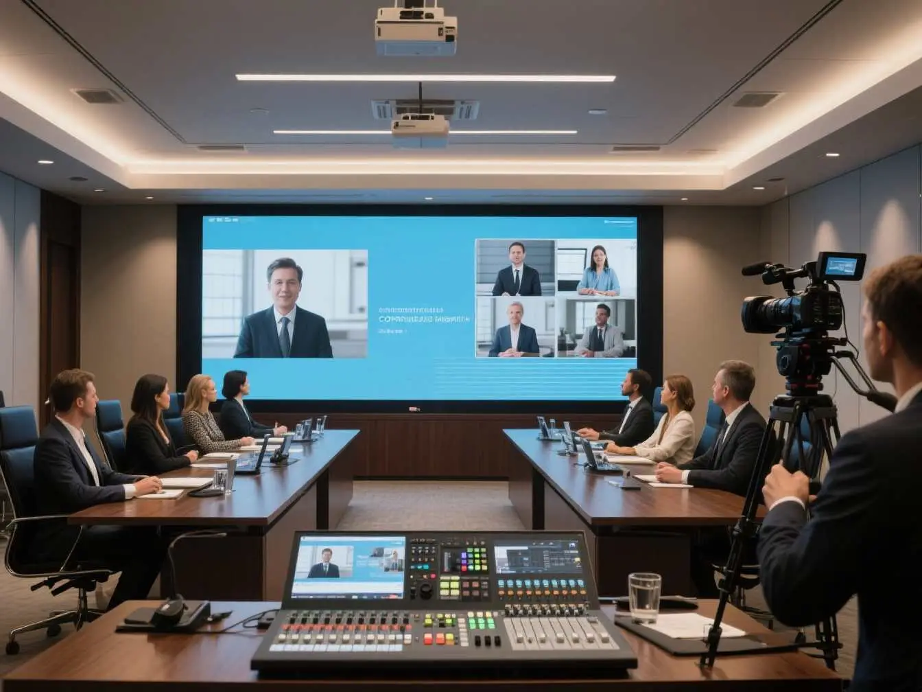 jasa live streaming hybrid meeting & virtual event 3