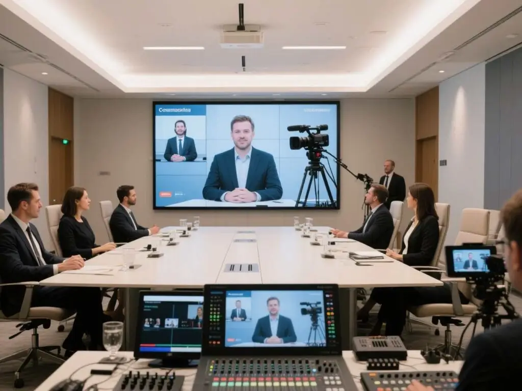 jasa live streaming hybrid meeting & virtual event 4