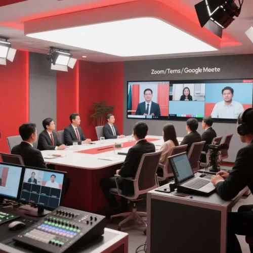 jasa live streaming hybrid meeting & virtual event 5