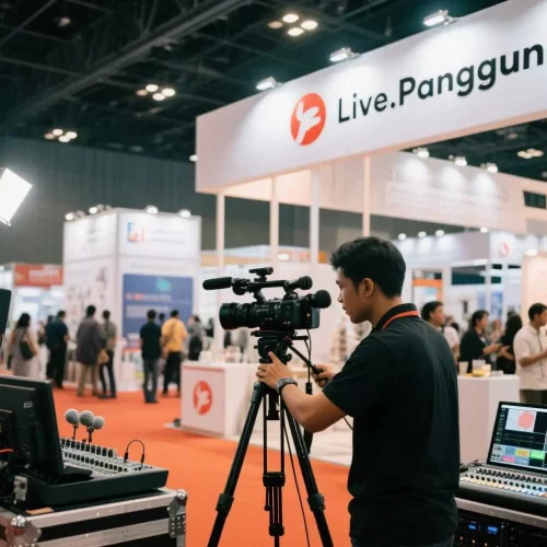 jasa live streaming pameran & expo 2