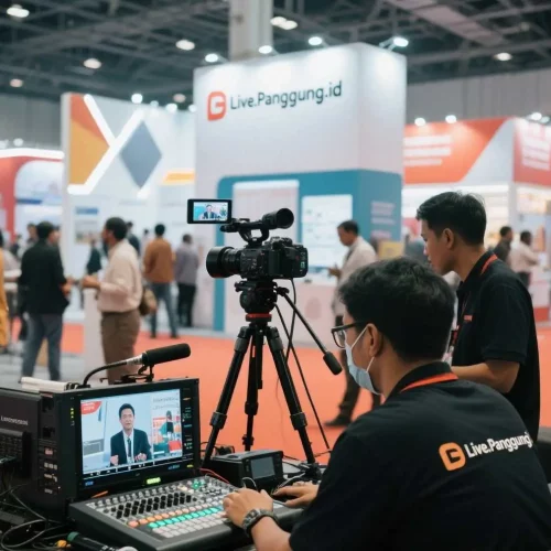 jasa live streaming pameran & expo 4