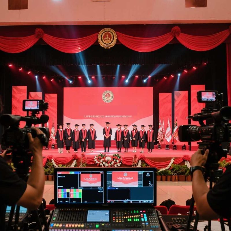jasa live streaming wisuda sekolah & kampus 3